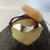 Bracelet cordon argent femme - Yeleen