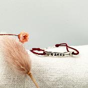 Bracelet message fête des mères - Iya 