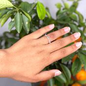 Bague élastique argent - Ola