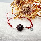 Bracelet pierre cordon - Thaira