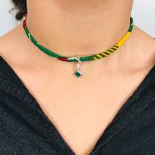 Collier ras de cou wax - Meji