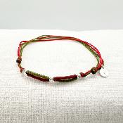 Noeud coulissant bracelet avec boucle - Danica