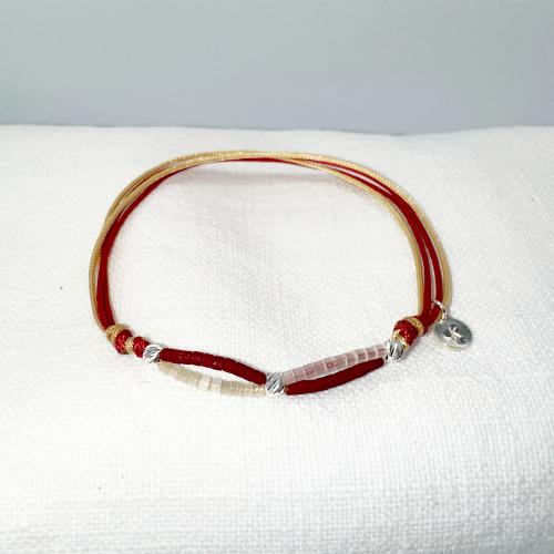 Noeud coulissant bracelet avec boucle - Danica