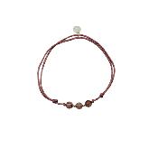 Bracelet double noeud coulissant - Laurel