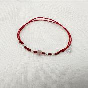 Bracelet perle cordon - Cécilia