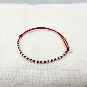 Bracelet perle noeud coulissant - Inaya