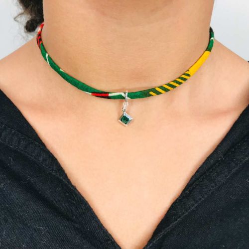 Collier ras de cou wax - Meji