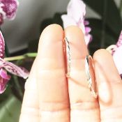 Bague minimaliste argent - Adé