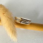 Bague pépite d or - Ayodeji
