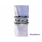 Bracelet argent tressé homme - Abidemi