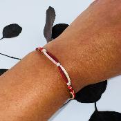 Noeud coulissant bracelet avec boucle - Danica