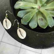 Boucles d’oreilles Cauri - Abio