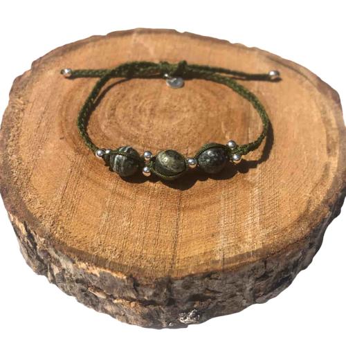 Bracelet argent tressé homme - Abidemi