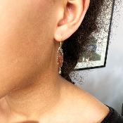 Boucle d'oreille crochet - Tia