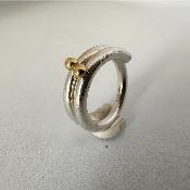 Bague pépite d or - Ayodeji