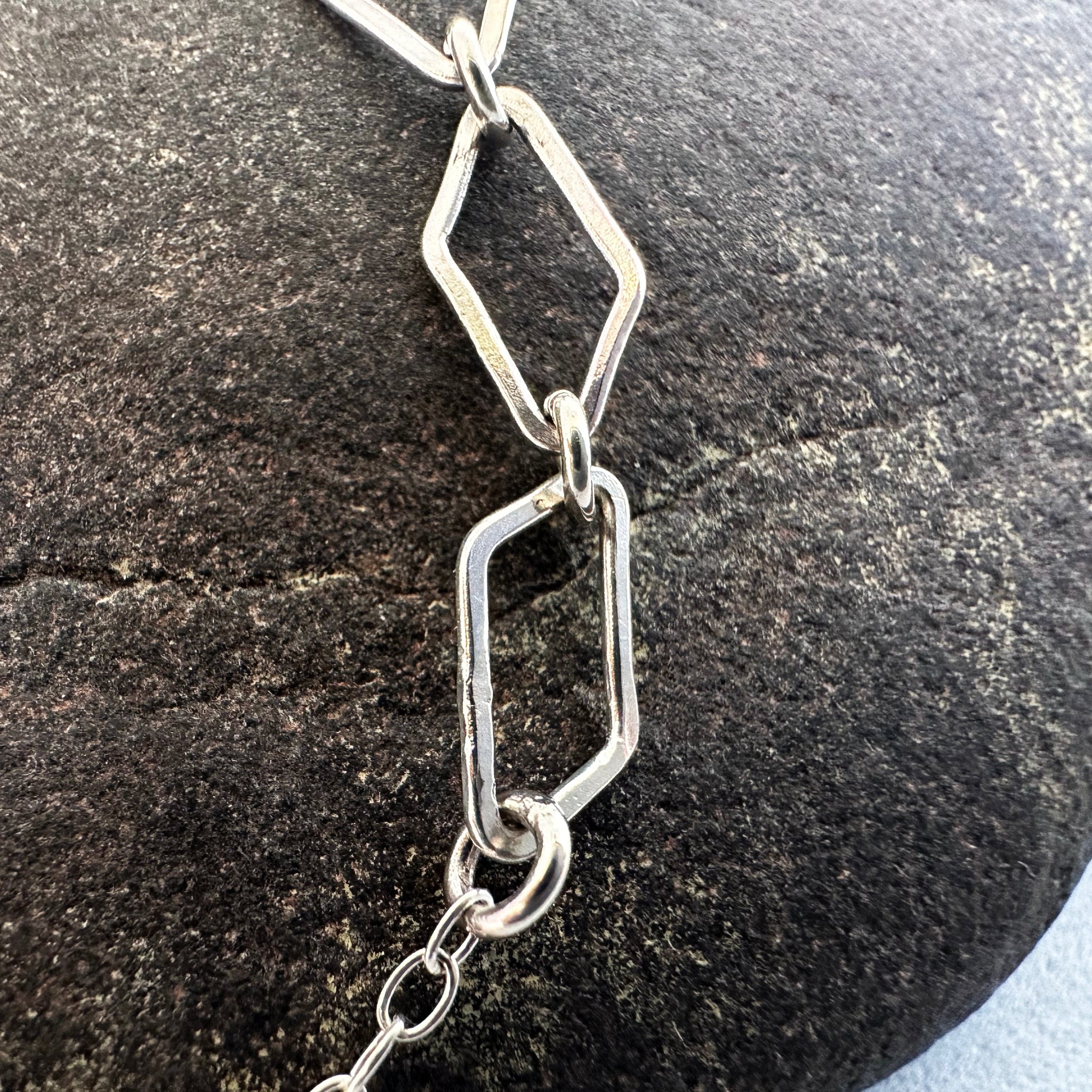 "Collier artisanal Yeleen argent 925 - pendentif unique fait main français"